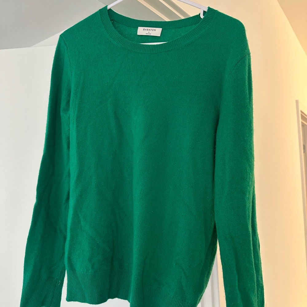 Aritzia Green Sweater